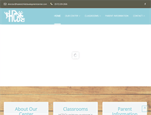 Tablet Screenshot of haslettchilddevelopmentcenter.com